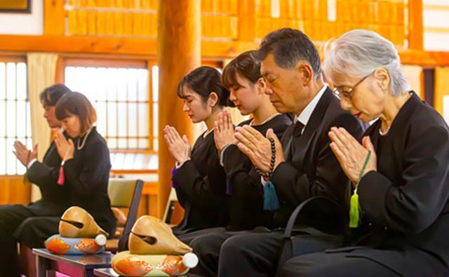 相模原市営斎場での家族葬プランの葬儀参考イメージ